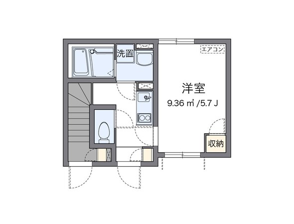 クレイノ久我山の物件間取画像